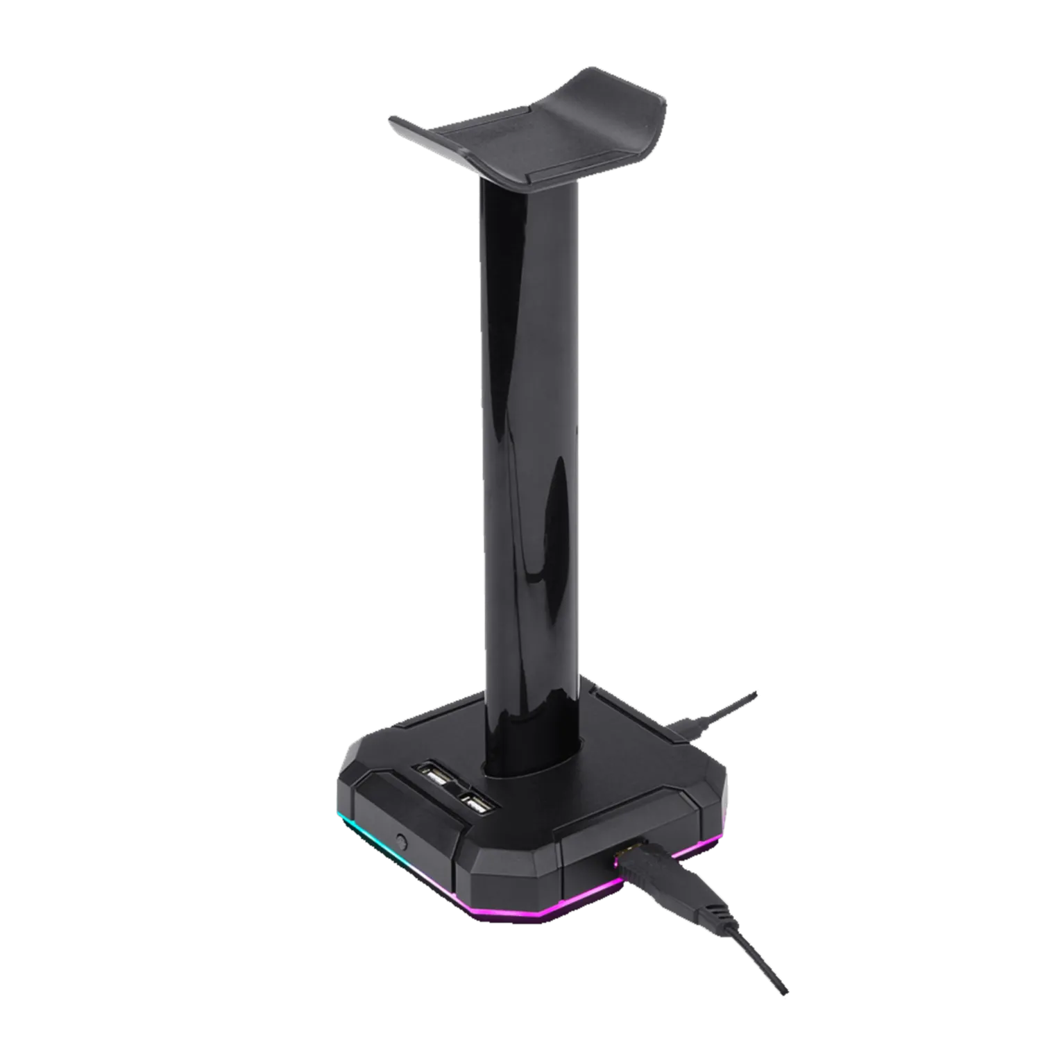 Giá đỡ tai nghe với hub chia 4 cổng USB 2.0 REDRAGON HA300 Scepter Pro