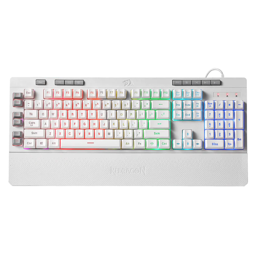 Bàn phím giả cơ gaming có dây REDRAGON SHIVA K512-RGB-1