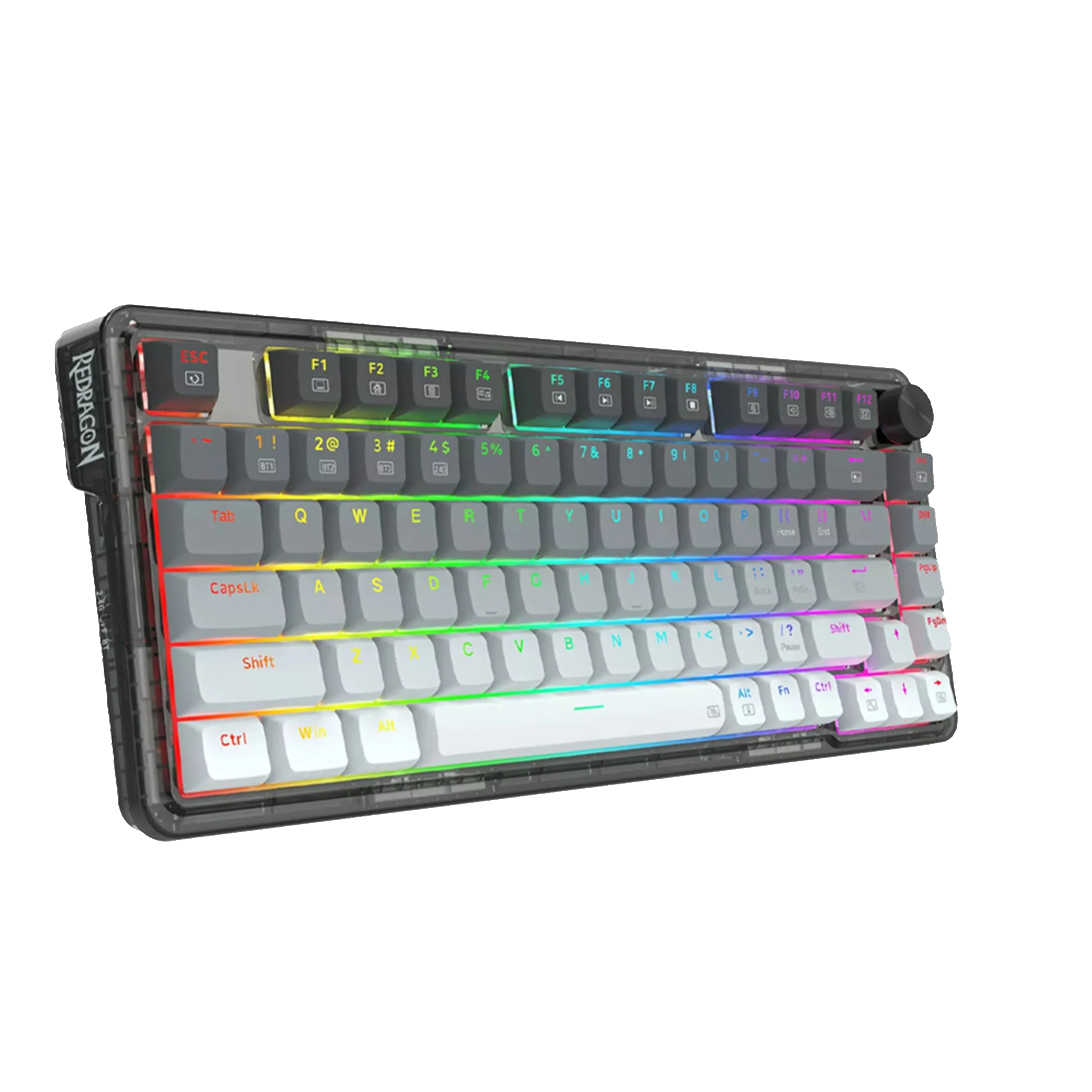 Bàn phím cơ gaming 3 chế độ REDRAGON K673GG RGB PRO