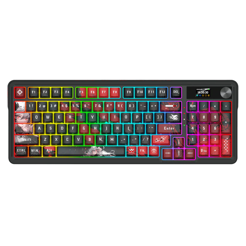 Bàn phím cơ gaming 3 chế độ REDRAGON K719AK-RGB-PRO