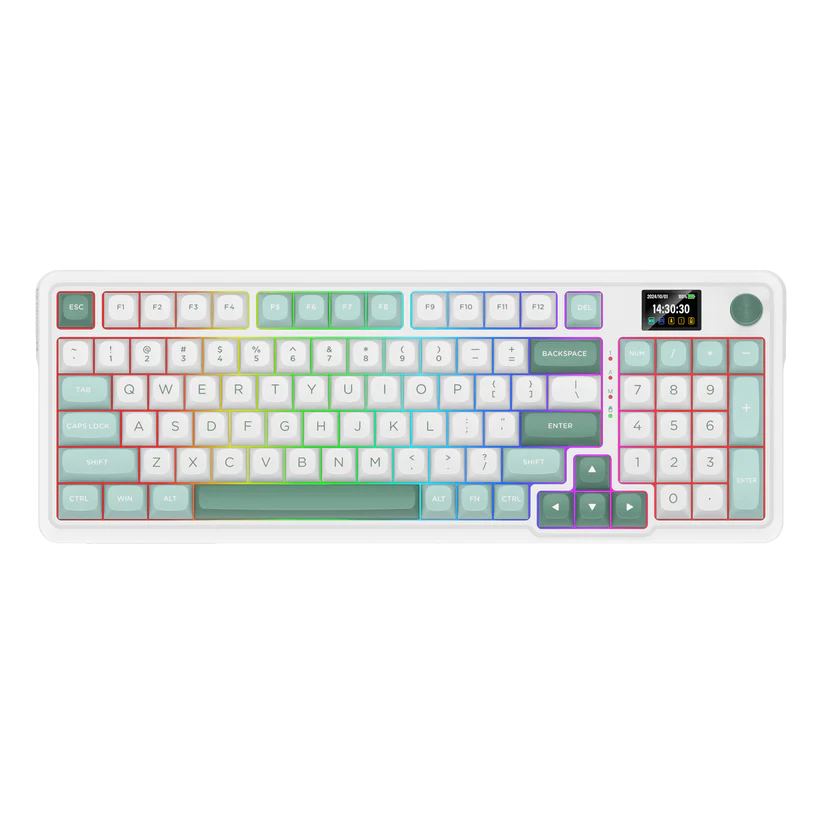 Bàn phím cơ gaming 3 chế độ REDRAGON K719WG-RGB-PRO