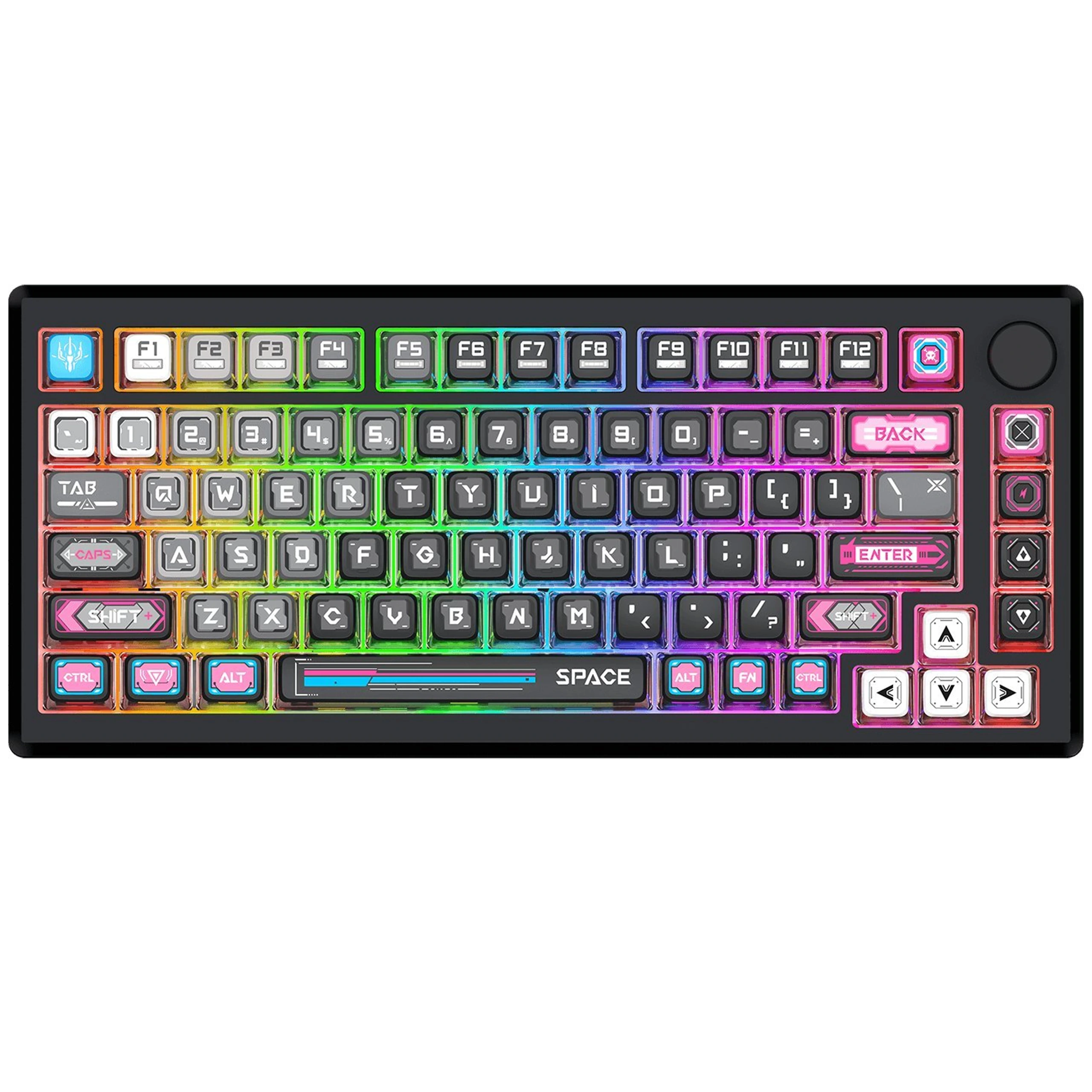 Bàn phím cơ gaming 3 chế độ REDRAGON K732MC-RGB-PRO