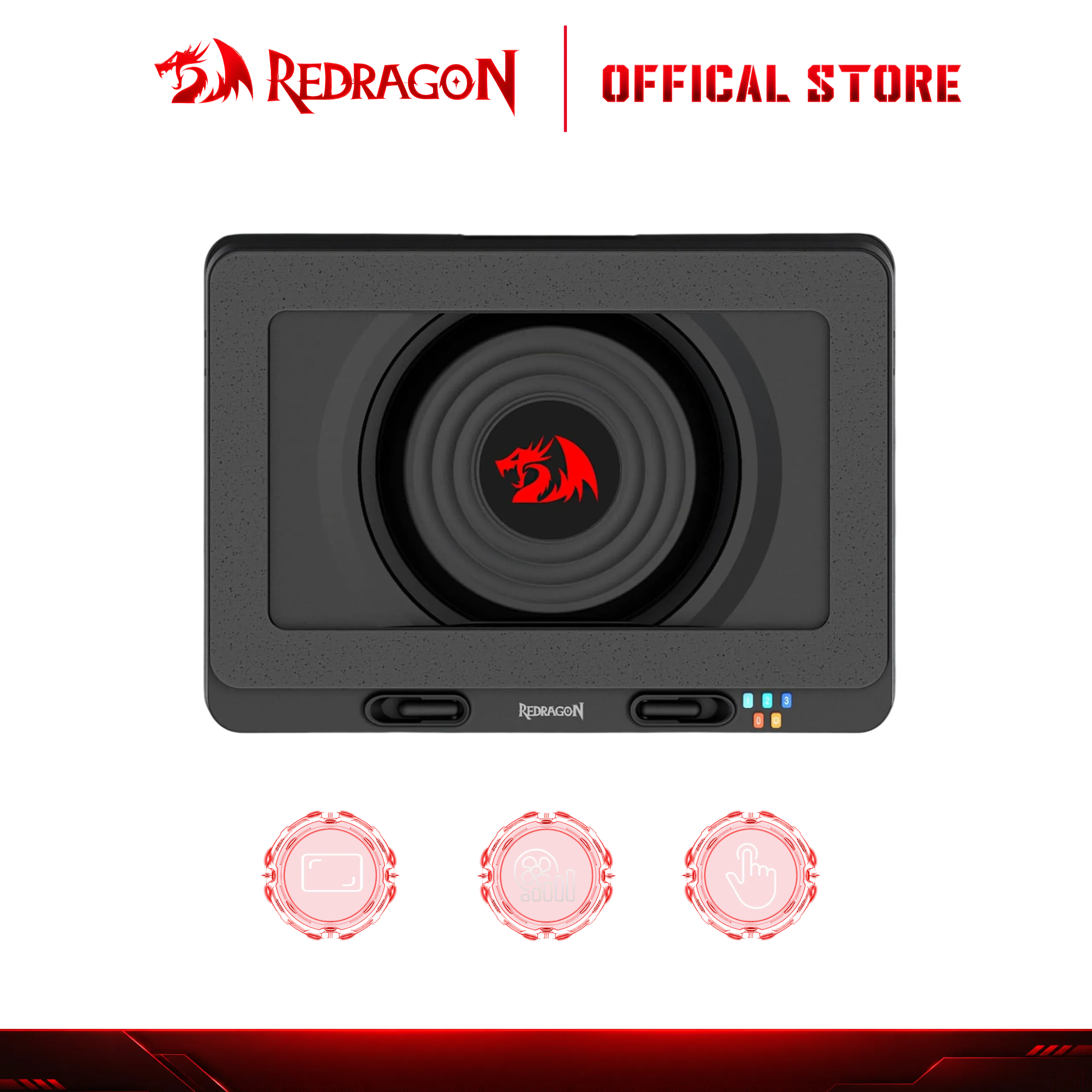 Đế Tản nhiệt laptop REDRAGON Windseeker GCP512